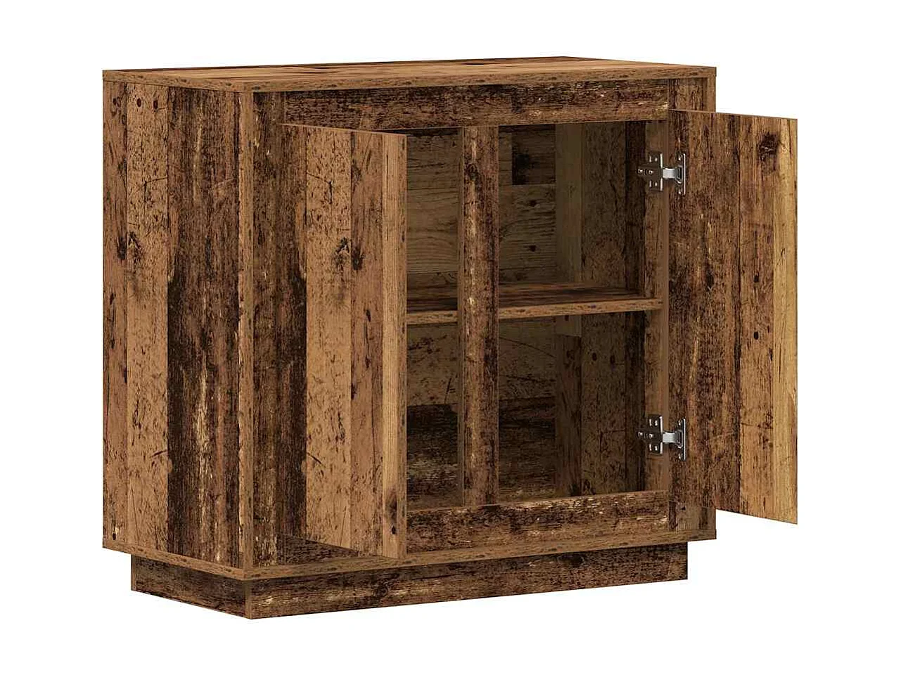 Buffet en bois ancien 80x34x75 cm Bois d'ingénierie