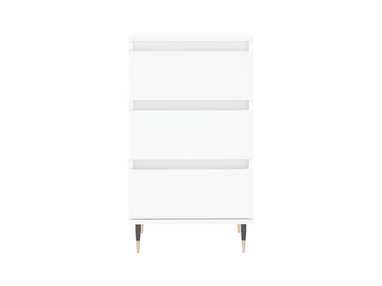 Buffet blanc 40x35x70 cm bois d’ingénierie