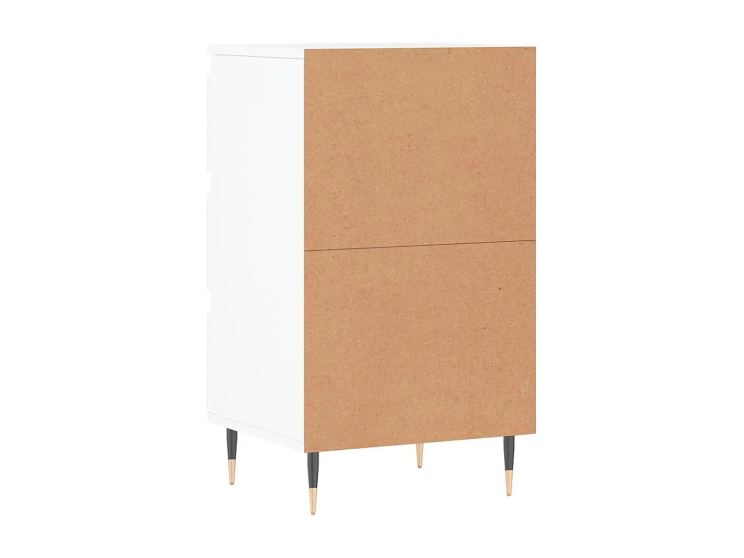 Buffet blanc 40x35x70 cm bois d’ingénierie