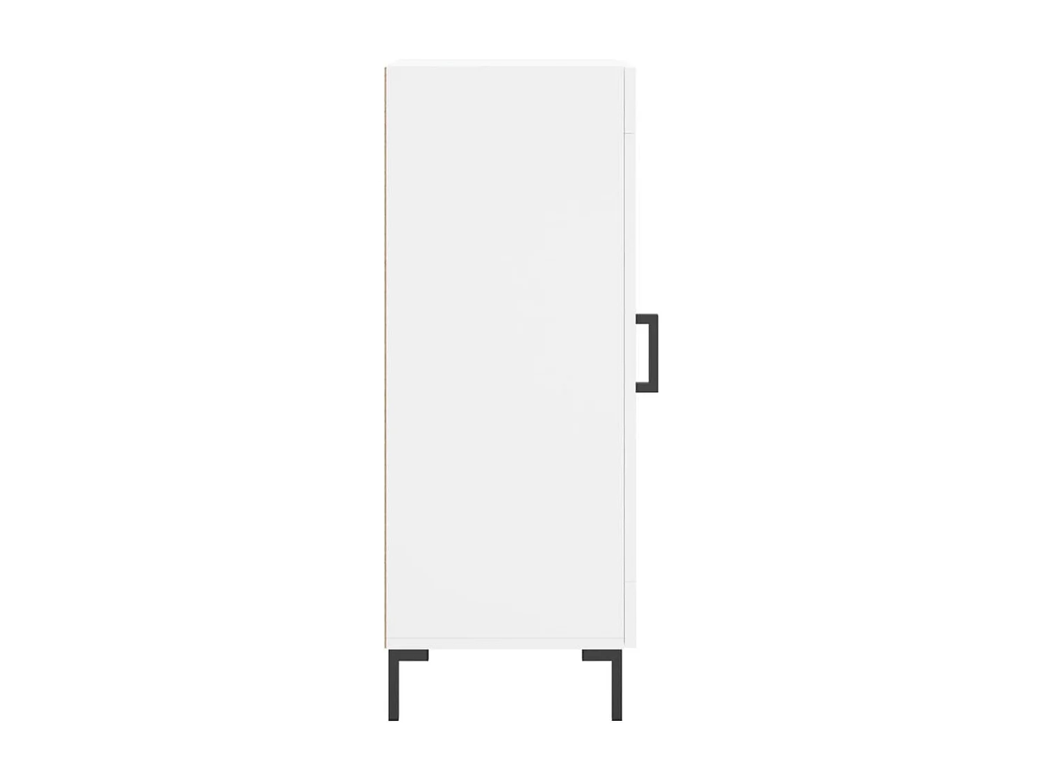 Buffet blanc 34,5x34x90 cm bois d'ingénierie