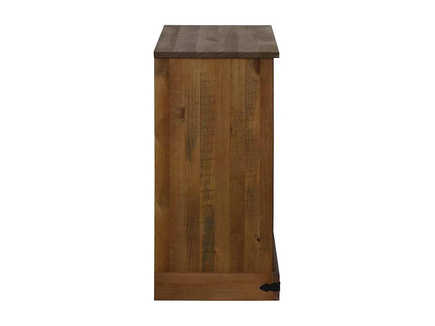 Buffet HALDEN avec porte coulissante 80x40x80 cm bois massif