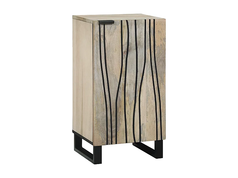 Meubles et étagères de rangement pour médias Blanc et Noir