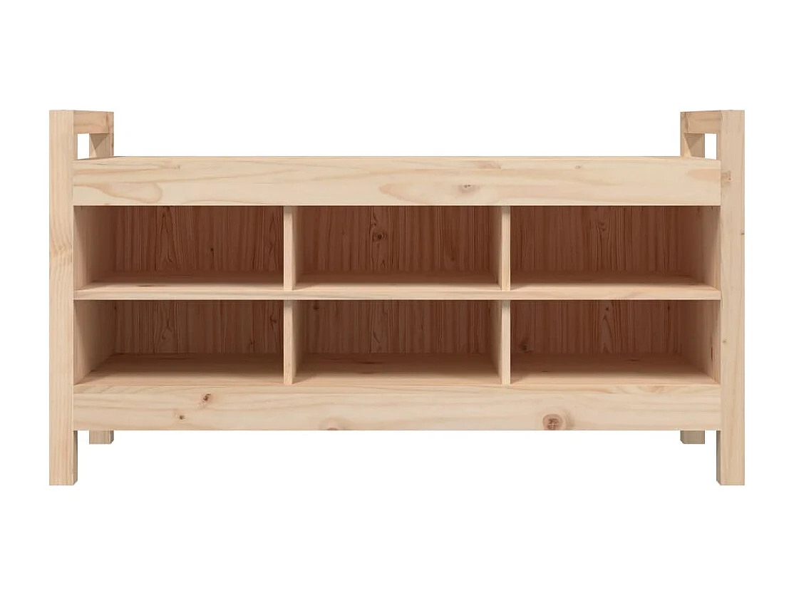 Banc d'entrée 110x40x60 cm Bois de pin massif