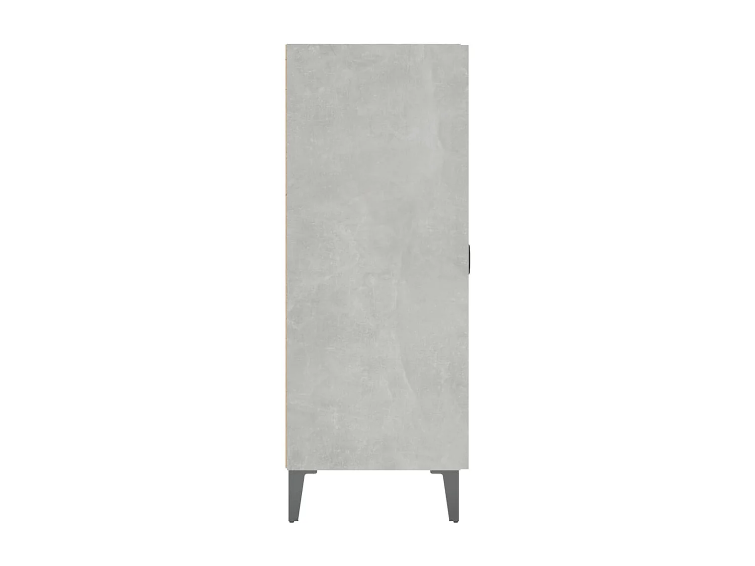 Credenza grigio cemento 69,5x34x90 cm in legno ingegnerizzato