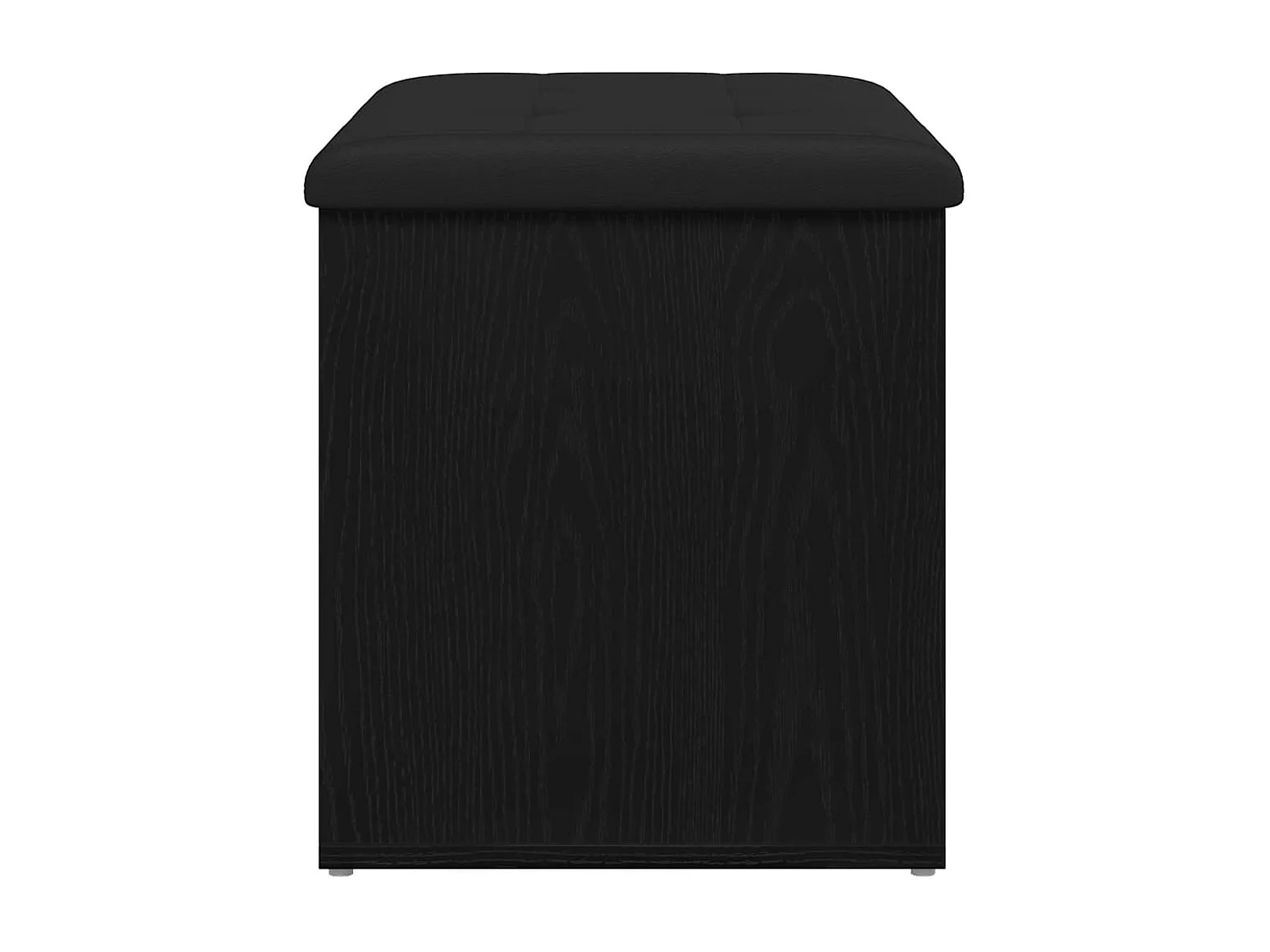 Banc de Rangement Chêne noir 62 x 42 x 45 cm Bois d'ingénierie