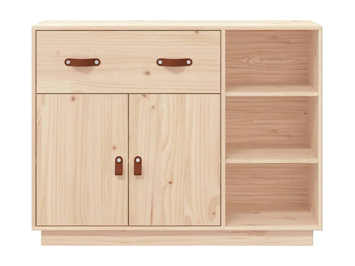 Buffet 98,5x40x75 cm Bois massif de pin