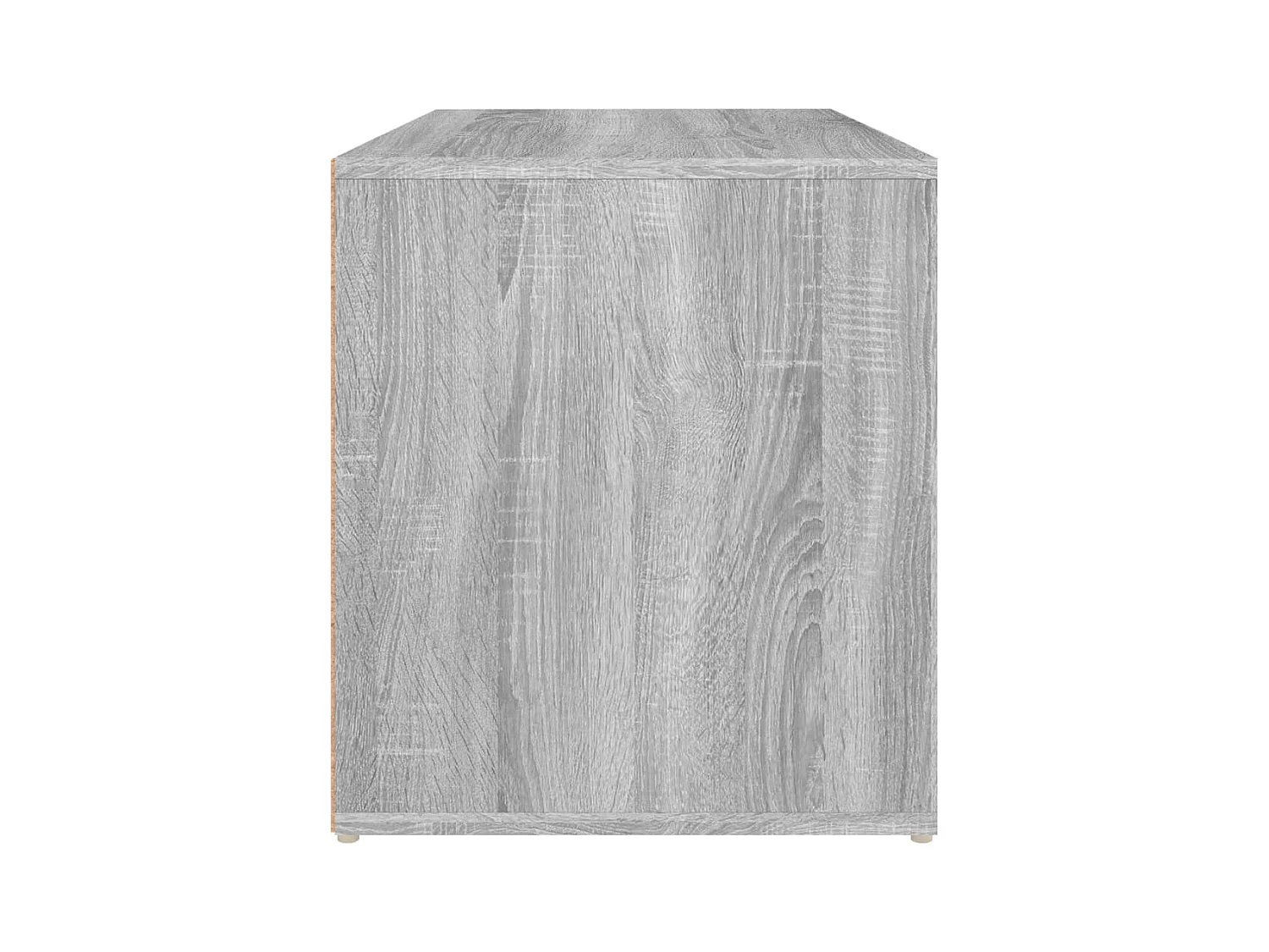 Flurbank 80x40x45 cm Sonoma grau Holzwerkstoff
