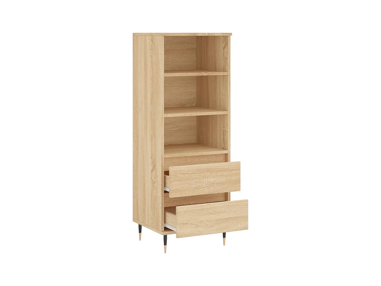Buffet haut Chêne sonoma 40x36x110 cm Bois d'ingénierie