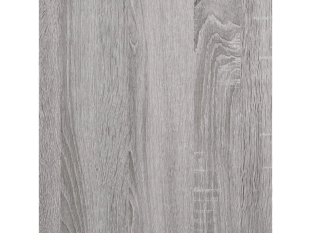 Banc à chaussures sonoma gris 102x32x50 cm bois d'ingénierie