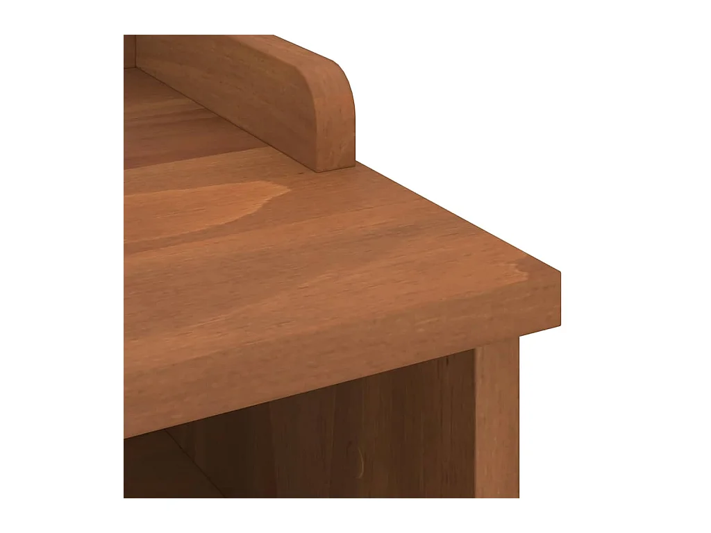 Banc de couloir SANDNES 45x40x50 cm bois de pin massif