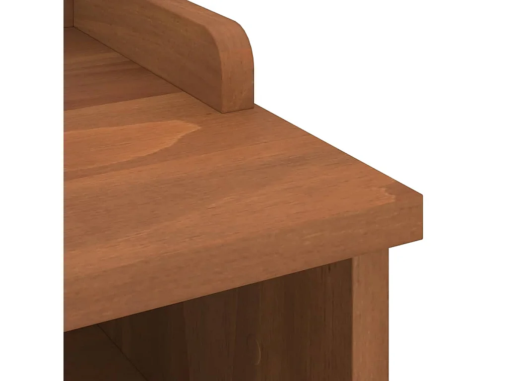 Banc de couloir SANDNES 45x40x50 cm bois de pin massif