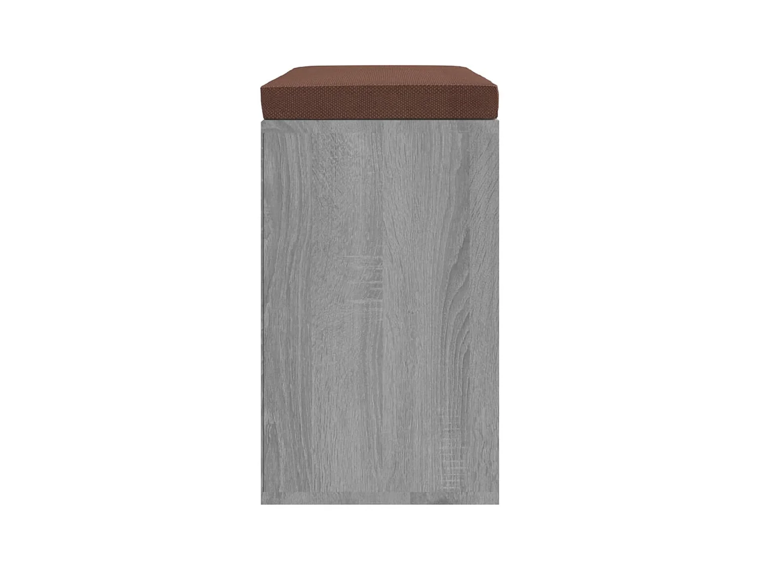 Sonoma Grijze Schoenenbank 103x30x48 cm Gemaakt van Bewerkt Hout