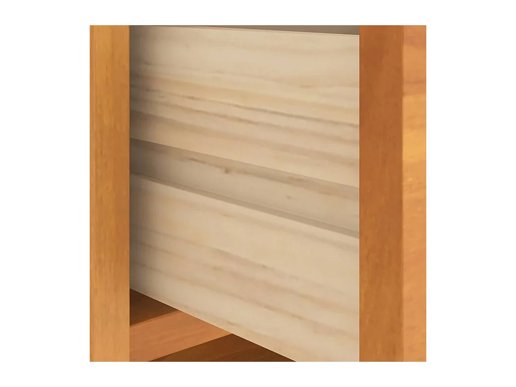 Banc de couloir SANDNES 87x40x50 cm bois de pin massif