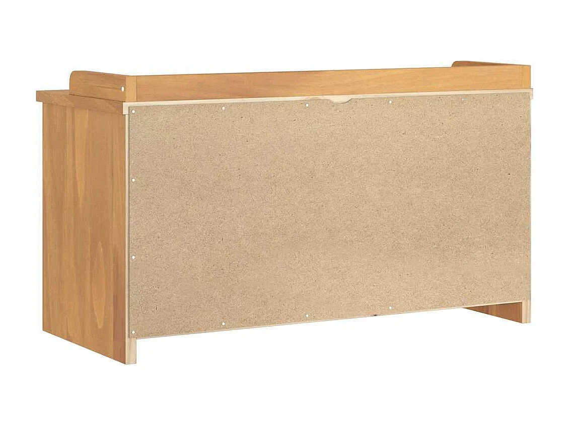 Banc de couloir SANDNES 87x40x50 cm bois de pin massif
