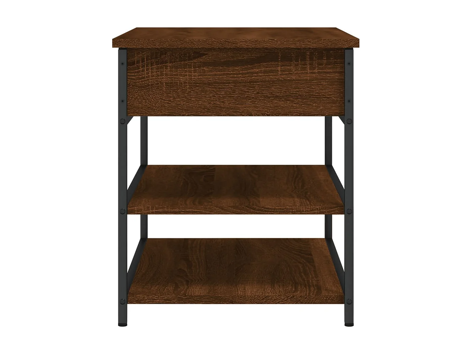 Schuhbank Eiche braun 70x42,5x50 cm Holzwerkstoff