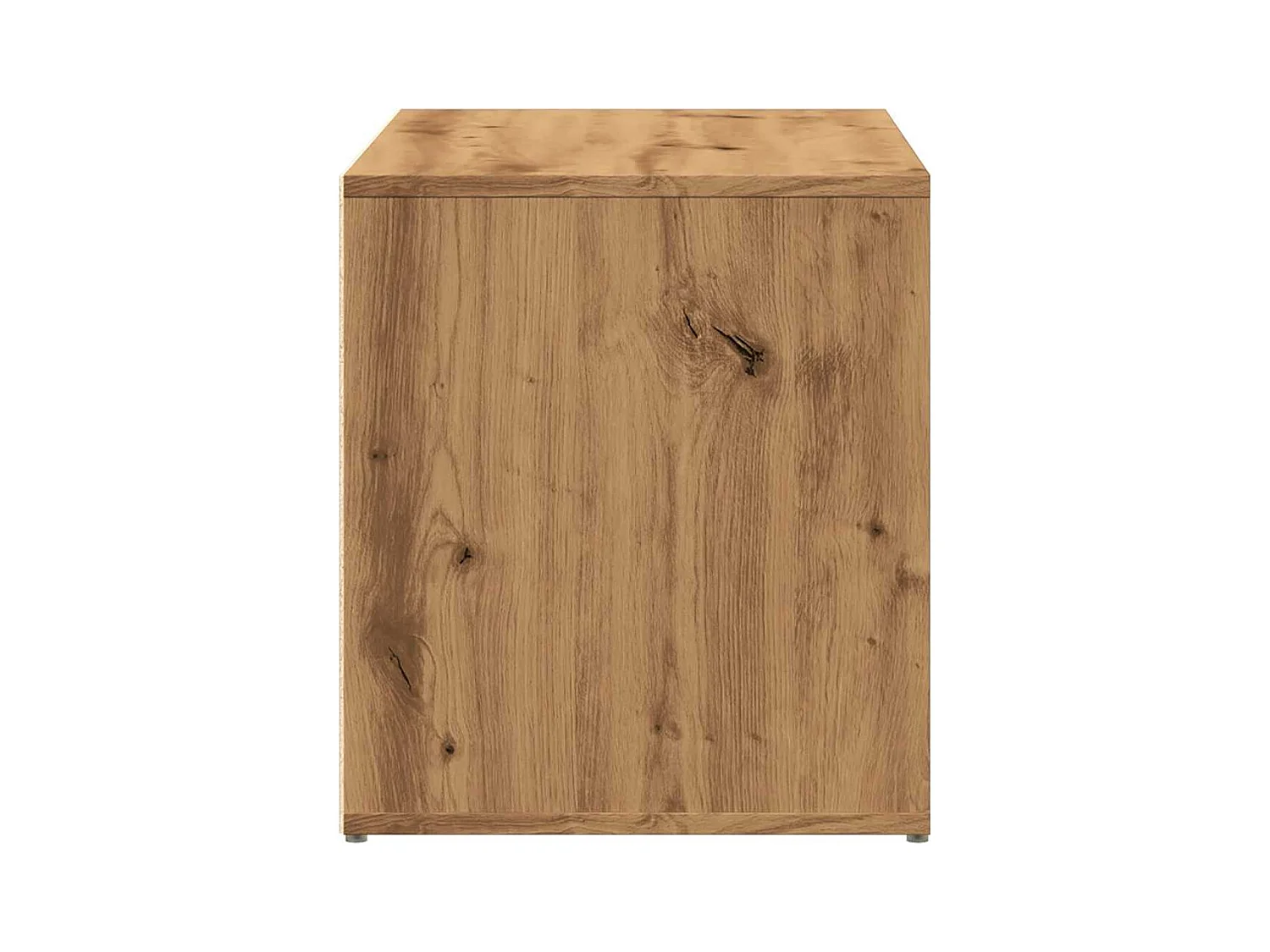 Banc d'entrée 80x40x45 cm chêne artisanal bois d'ingénierie