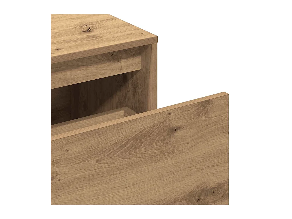 Banc d'entrée 80x40x45 cm chêne artisanal bois d'ingénierie