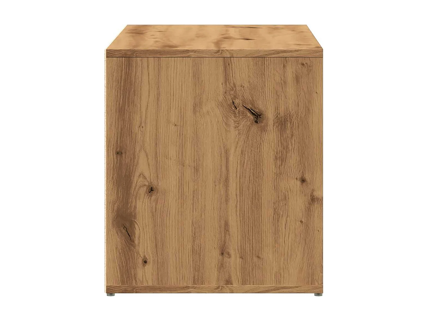 Banc d'entrée 80x40x45 cm chêne artisanal bois d'ingénierie