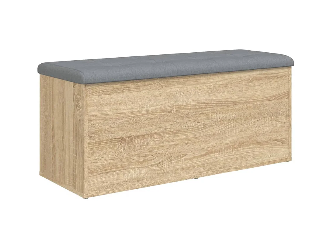 Sonoma Eiche Aufbewahrungsbank 102x42x45 cm Holzwerkstoff