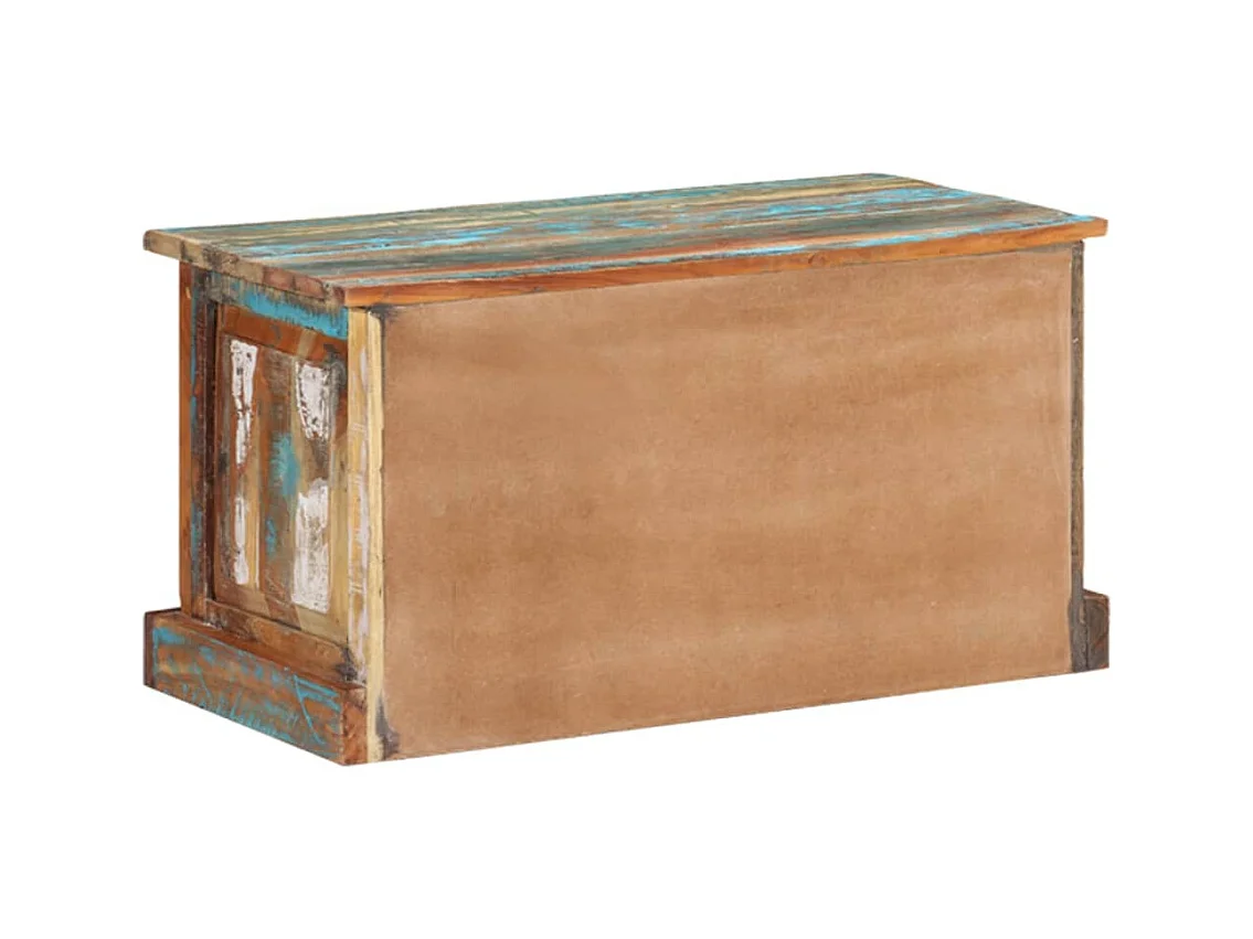 Banc de rangement de chaussures Bois de récupération