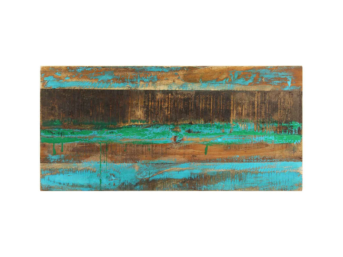 Banc de rangement de chaussures Bois de récupération