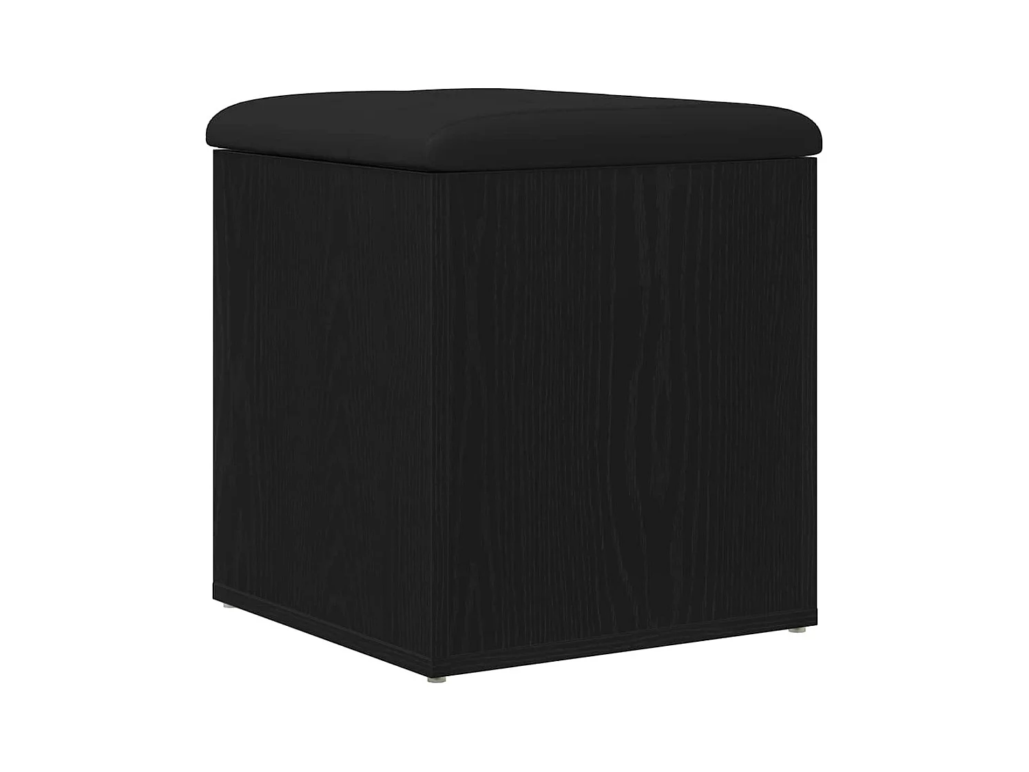 Banc de Rangement Chêne noir 42 x 42 x 45 cm Bois d'ingénierie