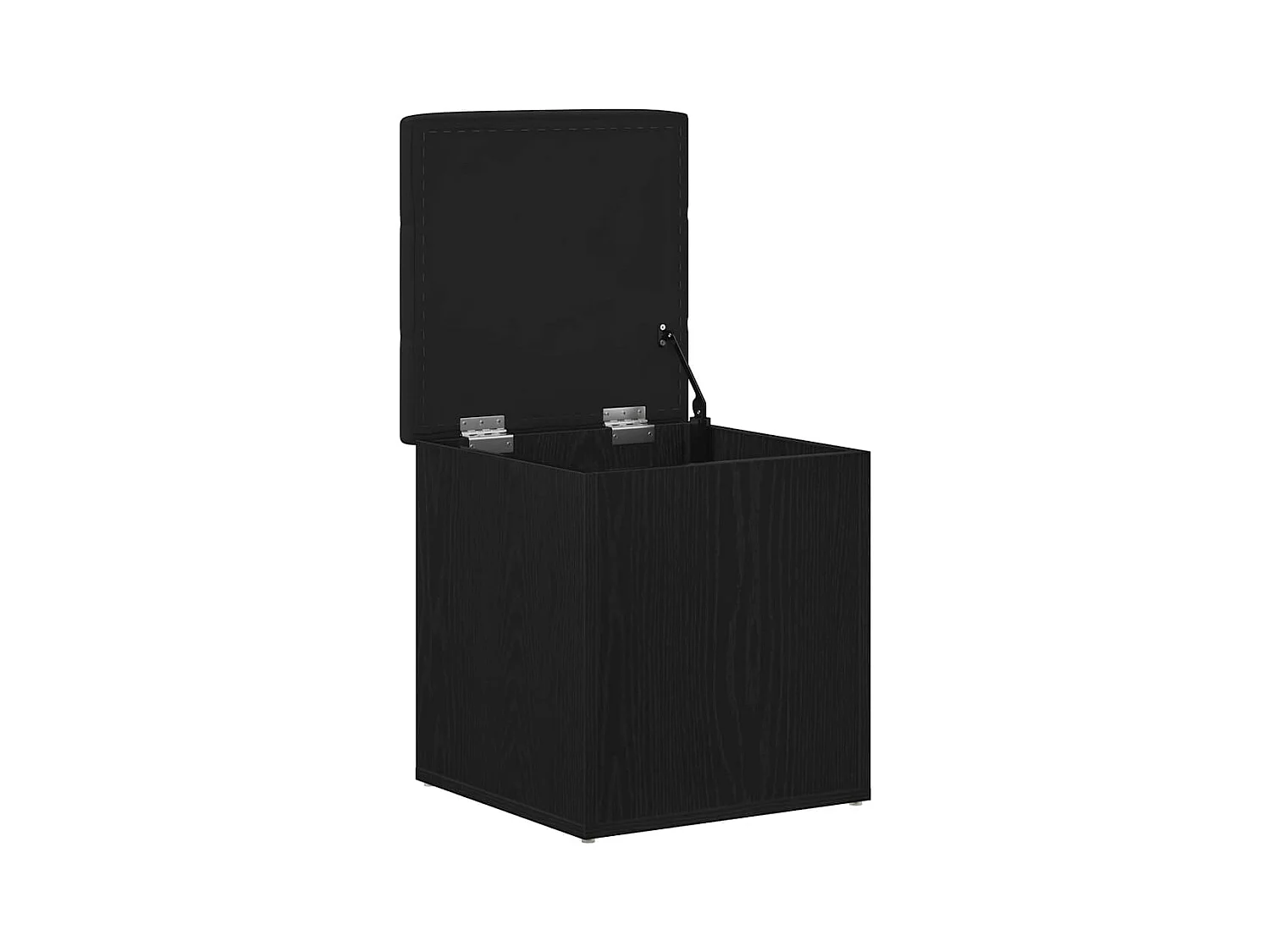 Banc de Rangement Chêne noir 42 x 42 x 45 cm Bois d'ingénierie