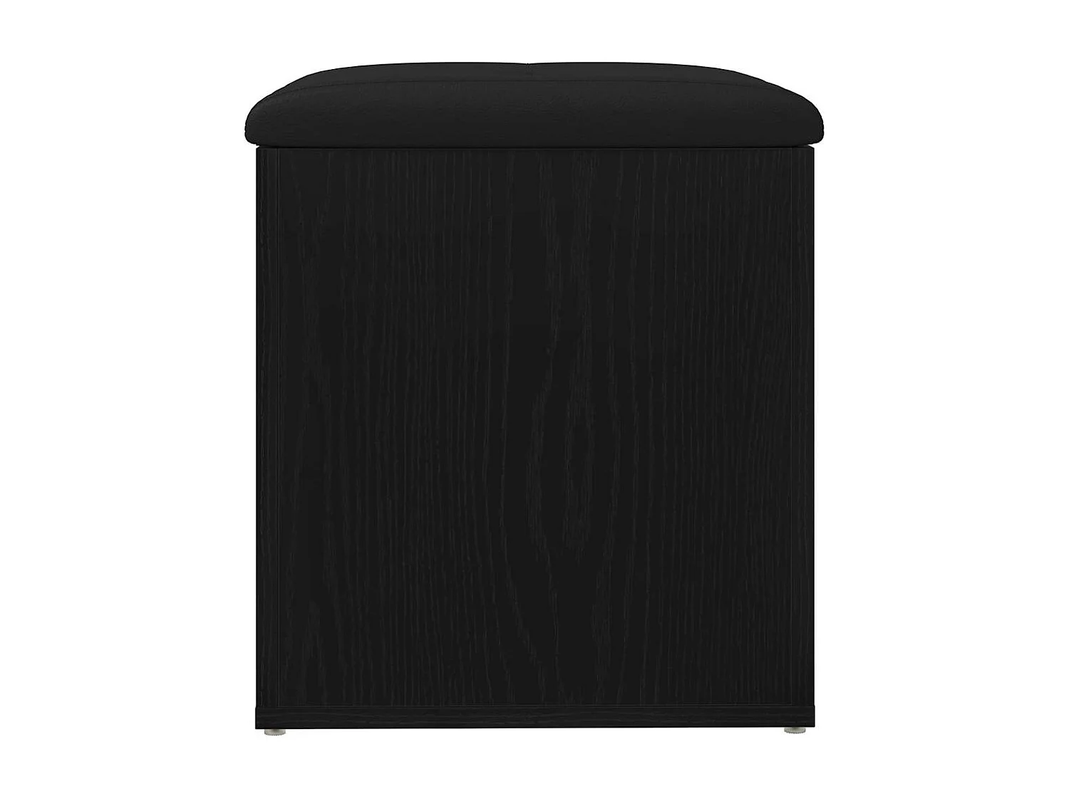 Banc de Rangement Chêne noir 42 x 42 x 45 cm Bois d'ingénierie
