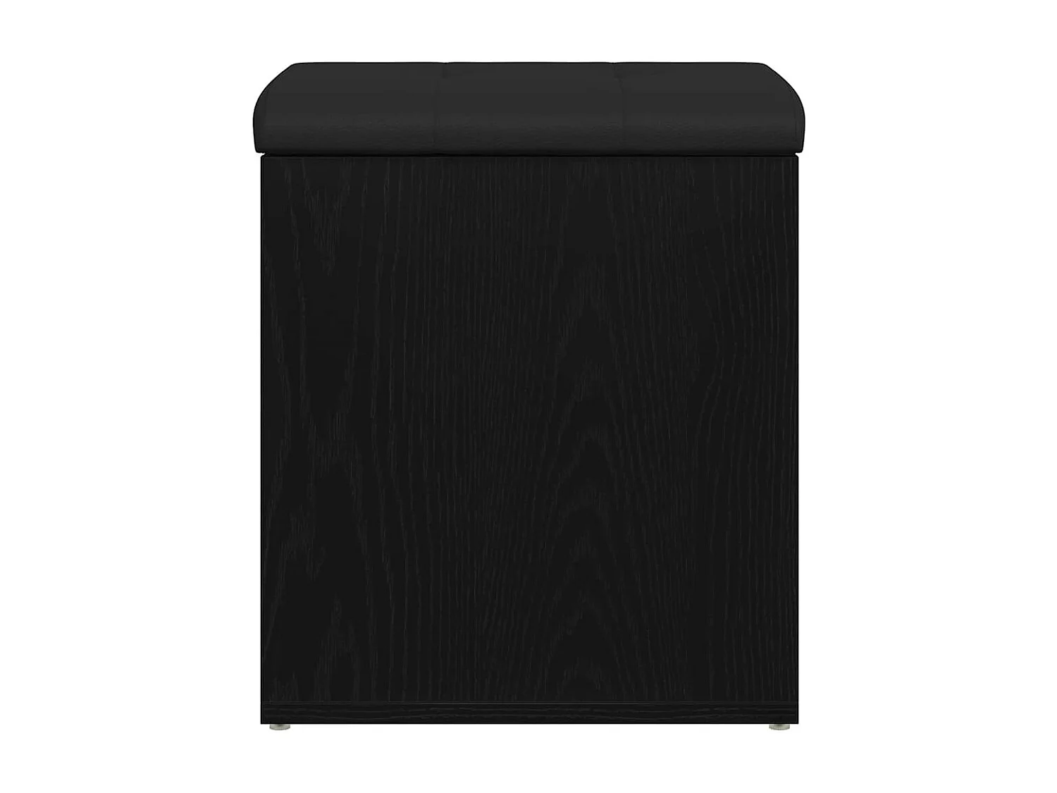 Banc de Rangement Chêne noir 42 x 42 x 45 cm Bois d'ingénierie