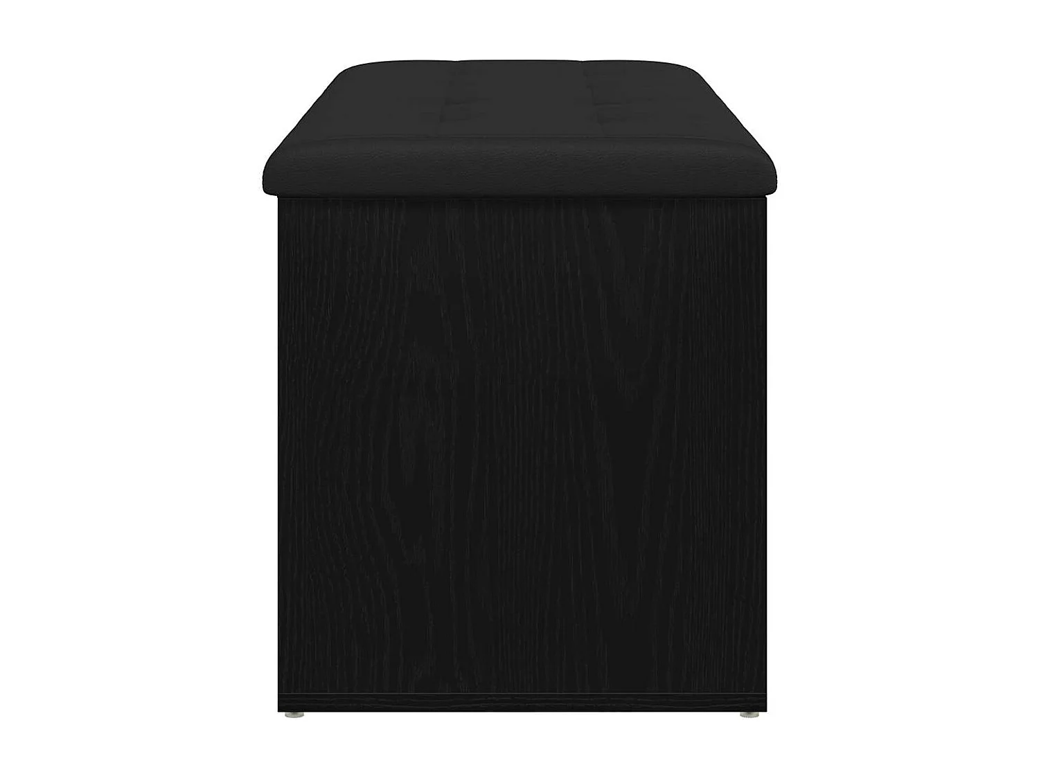 Banc de Rangement Chêne noir 102 x 42 x 45 cm Bois d'ingénierie