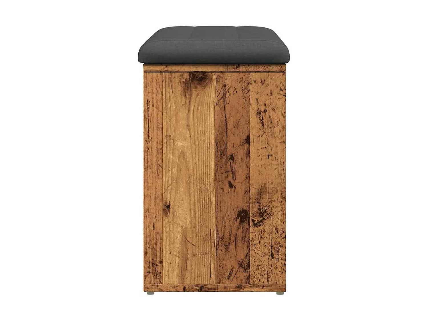 Panca portascarpe in legno antico 82x32x50 cm in legno ingegnerizzato