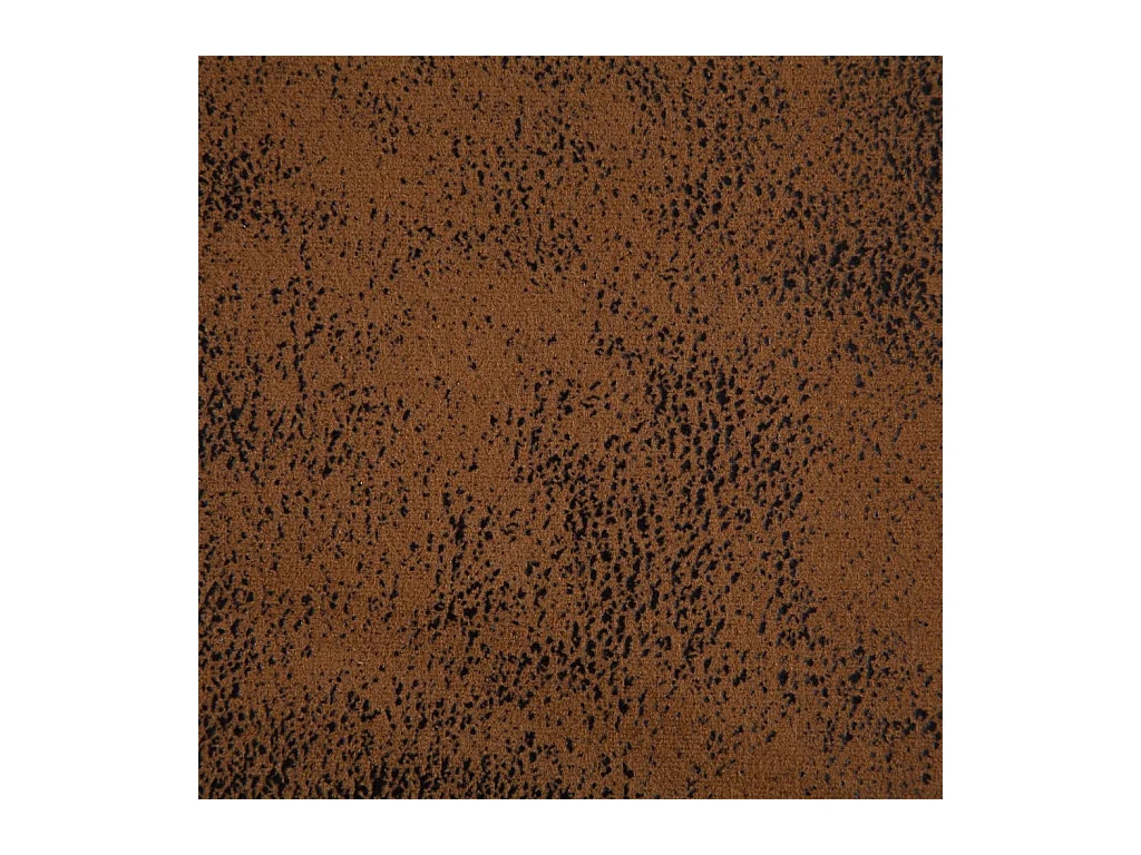 Banc 139,5 cm Marron Similicuir daim