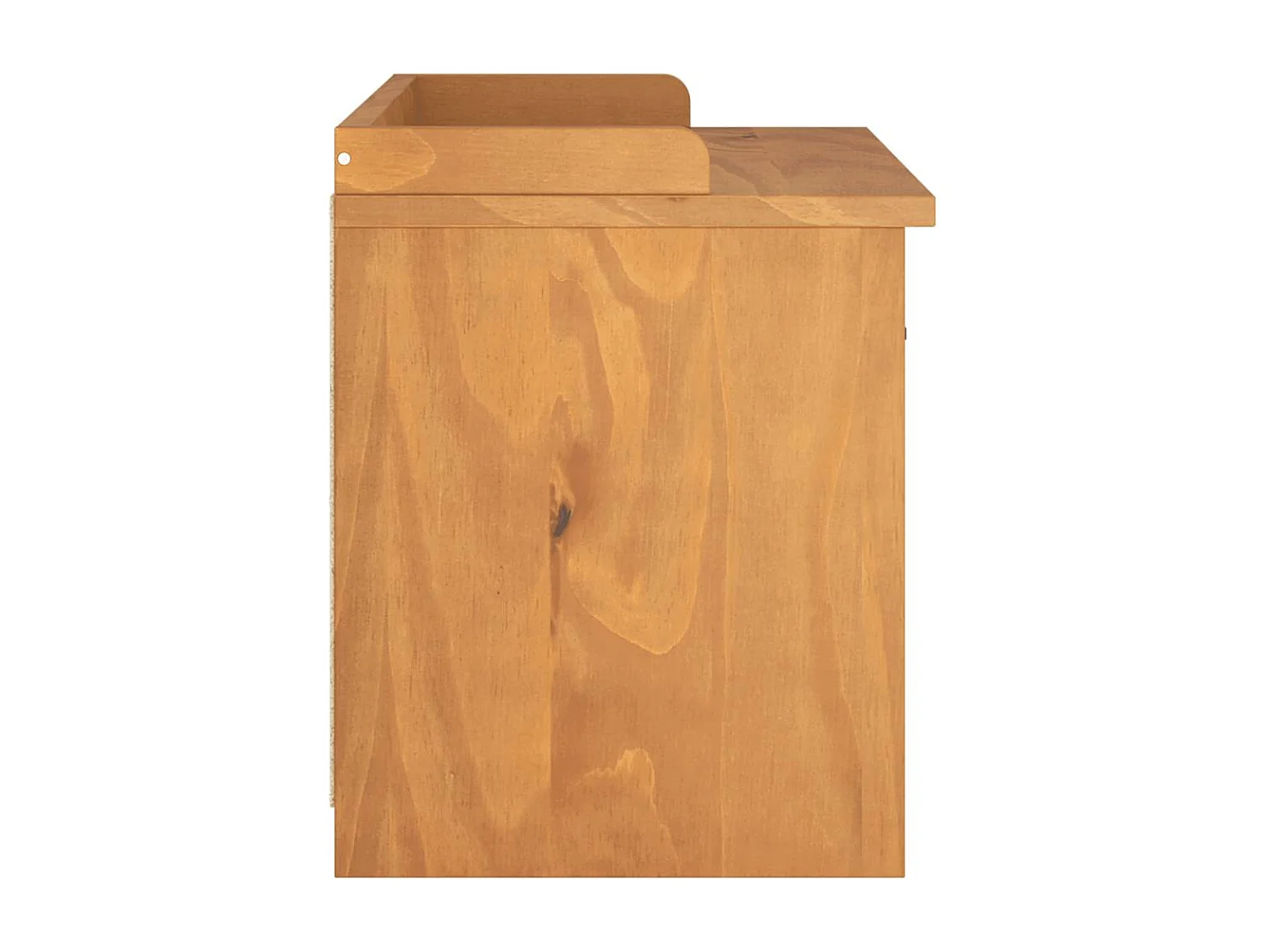 Panca da ingresso SANDNES 87x40x50 cm in legno massello di pino