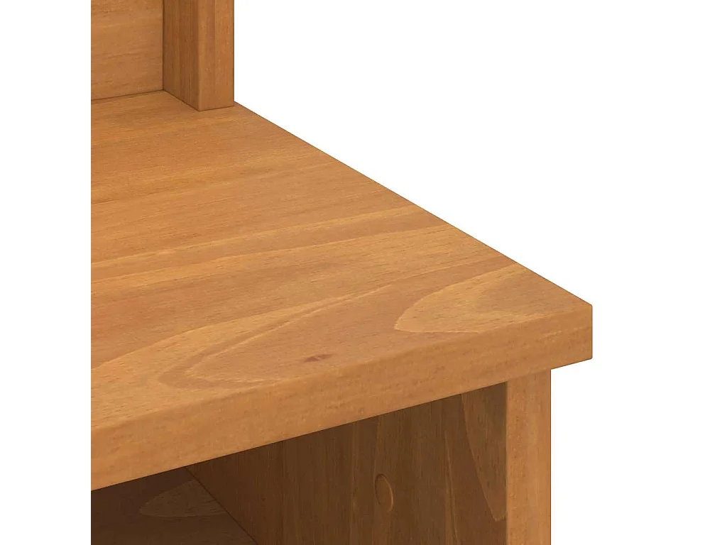 Appendiabiti SANDNES 45x40x159,5 cm in legno massello di pino