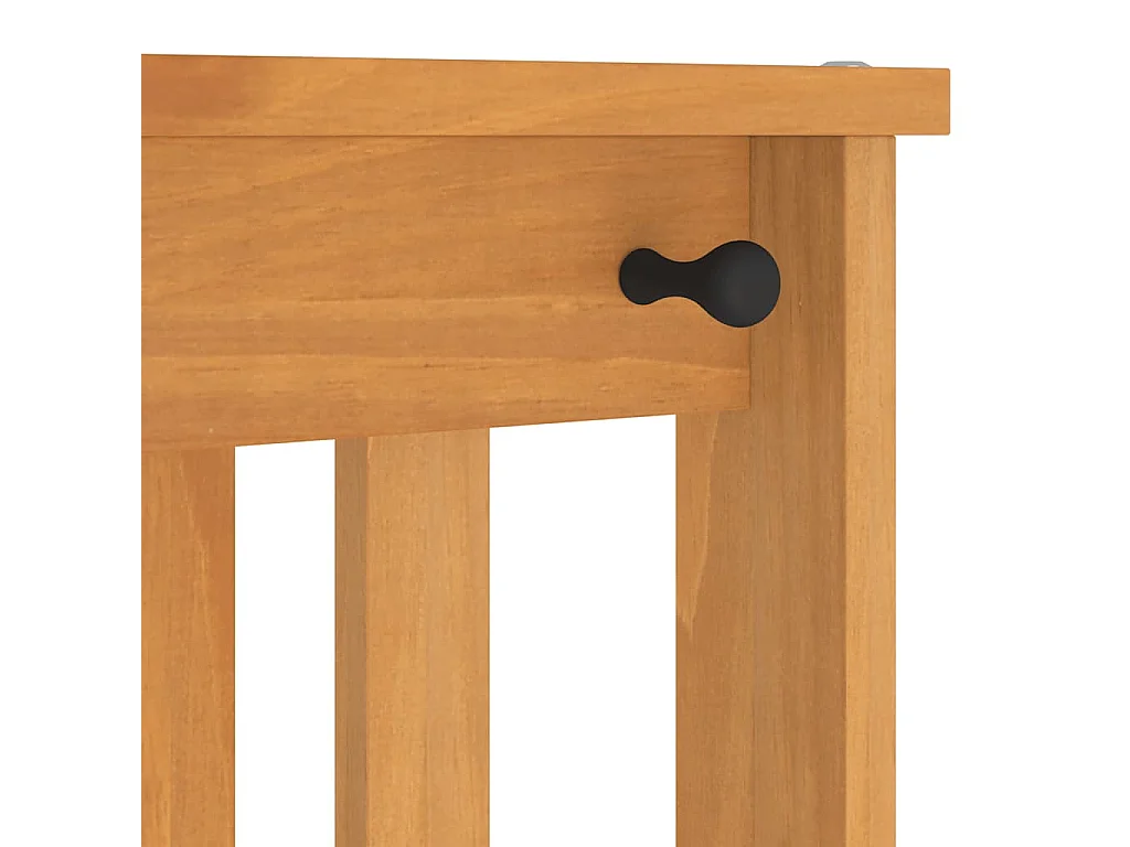 Appendiabiti SANDNES 45x40x159,5 cm in legno massello di pino