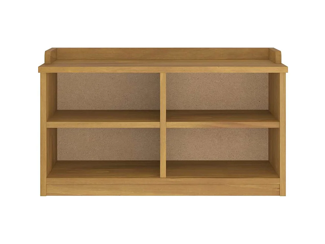 Banc de couloir SANDNES 87x40x50 cm bois de pin massif