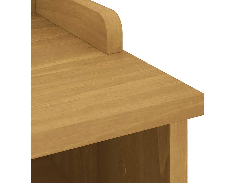 Banc de couloir SANDNES 87x40x50 cm bois de pin massif