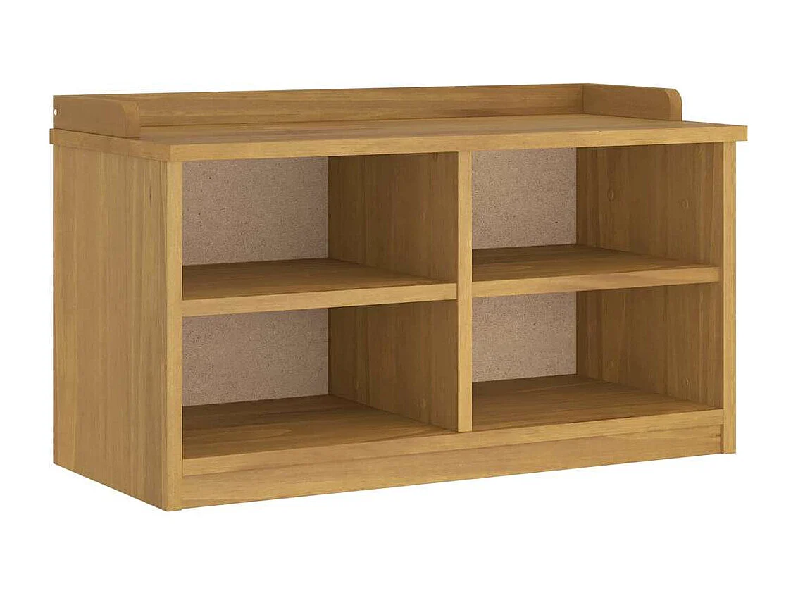 Banc de couloir SANDNES 87x40x50 cm bois de pin massif