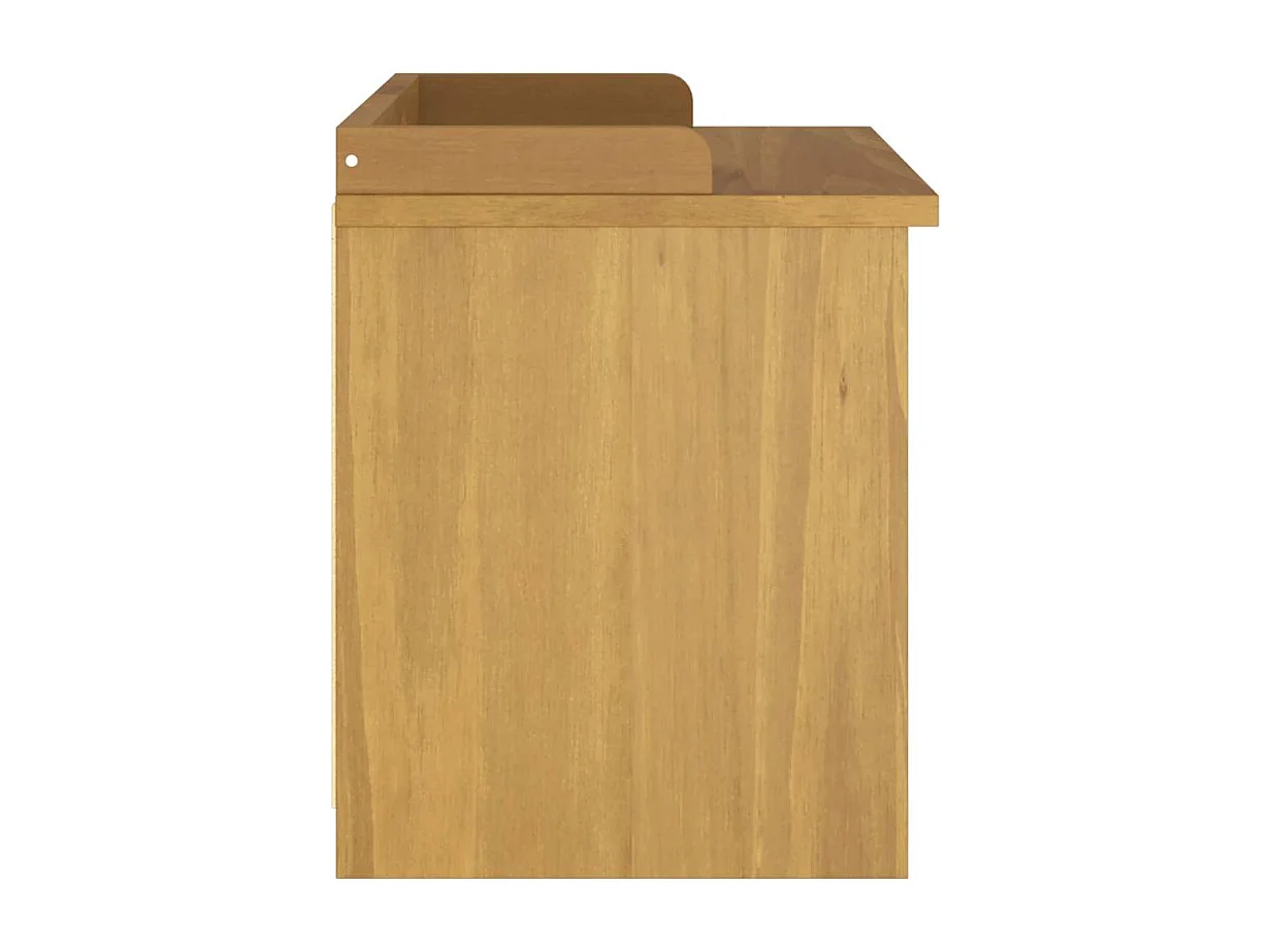 Banc de couloir SANDNES 87x40x50 cm bois de pin massif