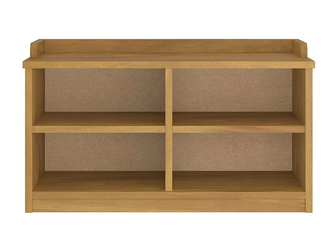 Banc de couloir SANDNES 87x40x50 cm bois de pin massif