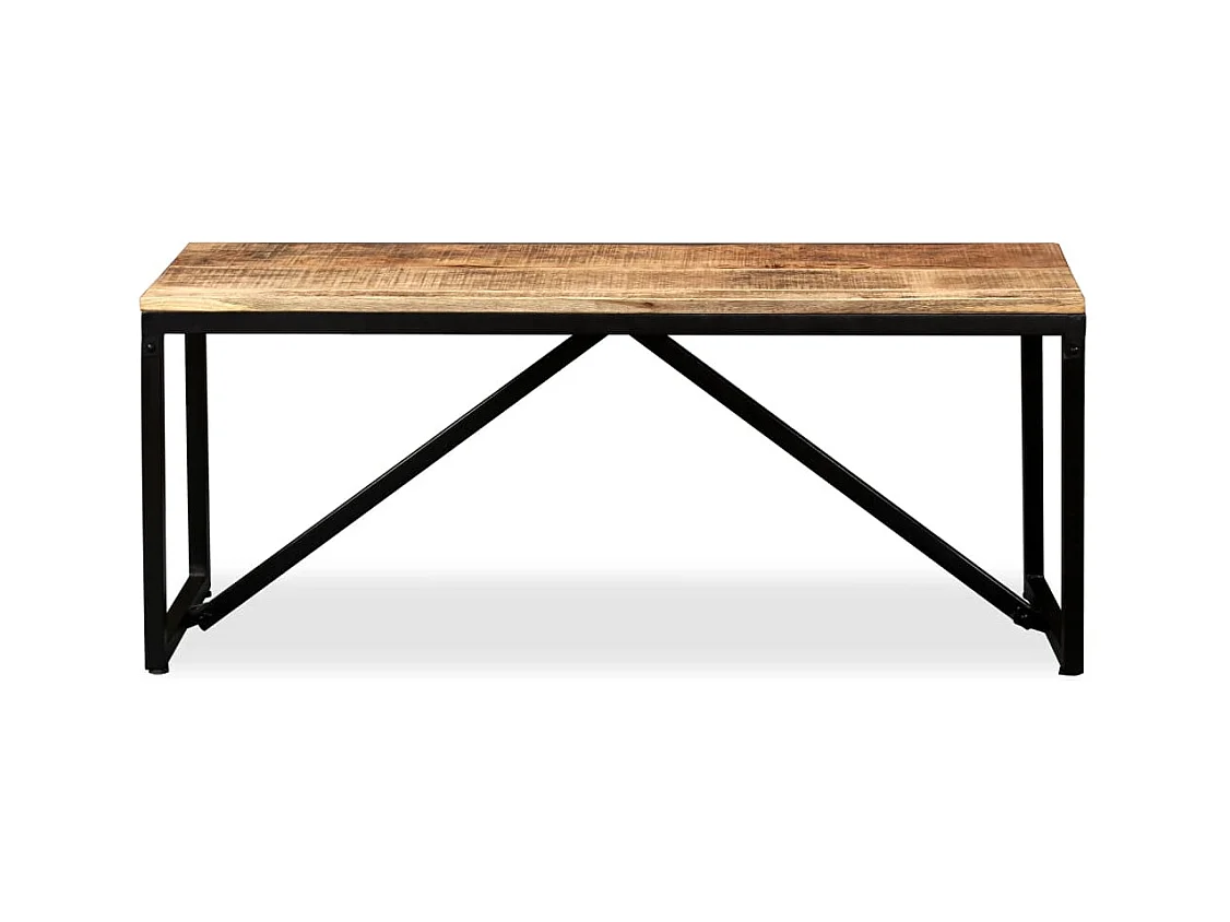 Bank 110 x 35 x 45 cm Massief mangohout