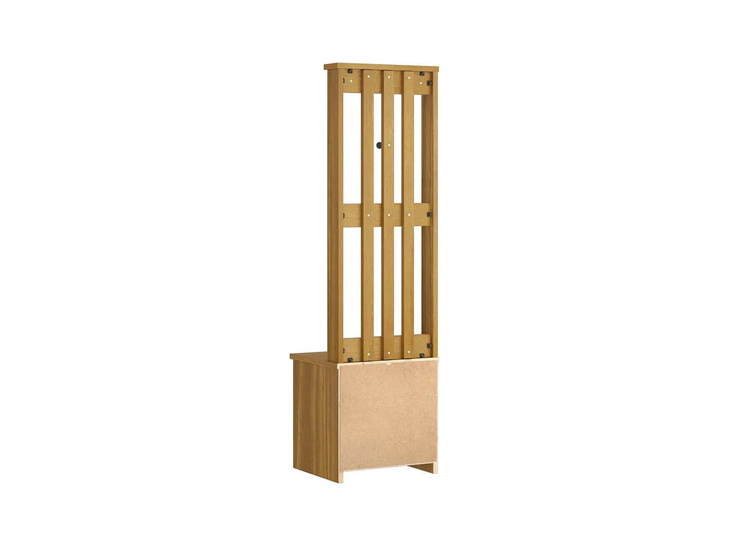 Portemanteau SANDNES 45x40x159,5 cm bois massif pin