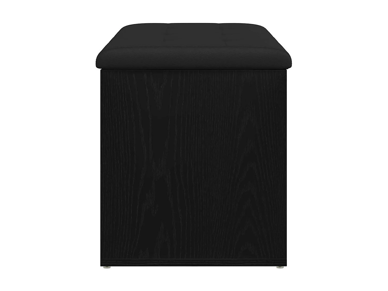 Banc de Rangement Chêne noir 82 x 42 x 45 cm Bois d'ingénierie