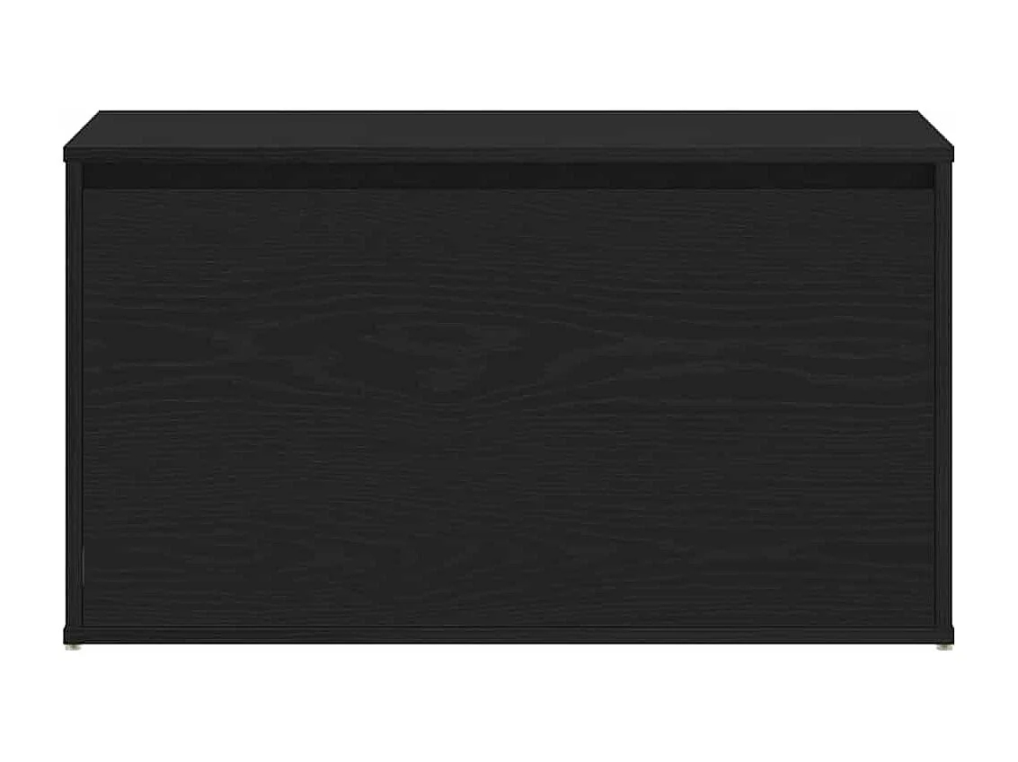 banc avec tiroir Noir 80 x 40 x 45 cm Bois d'ingénierie