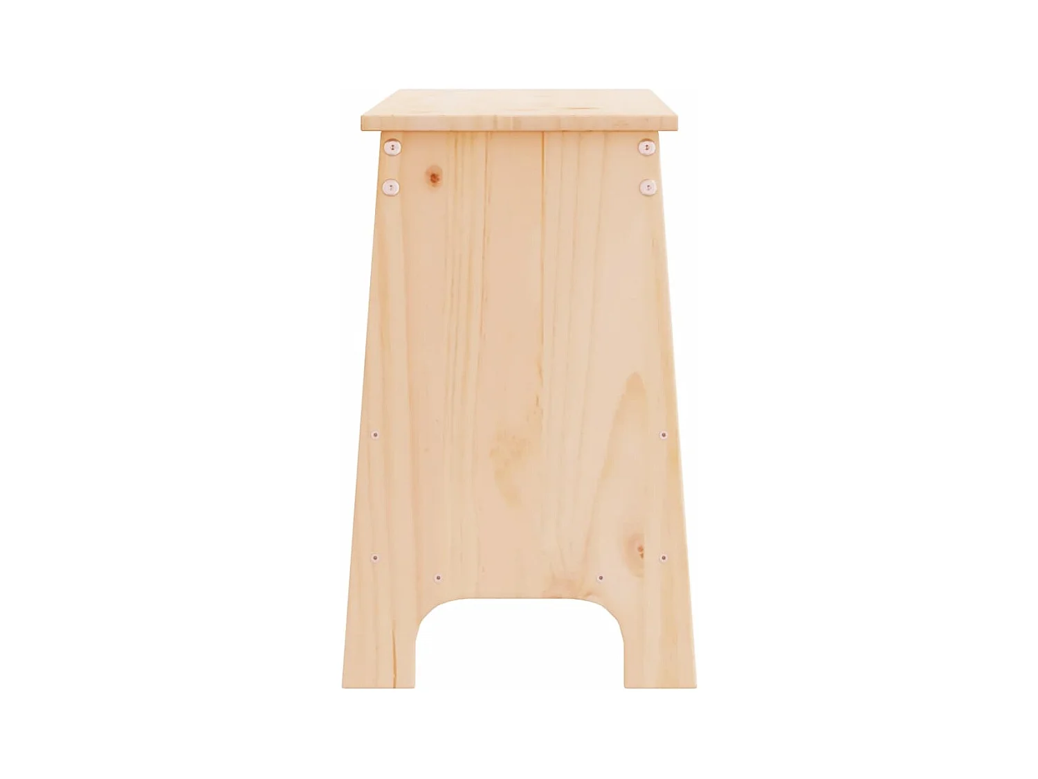 Banc d'entrée 100x28x45 cm bois de pin massif