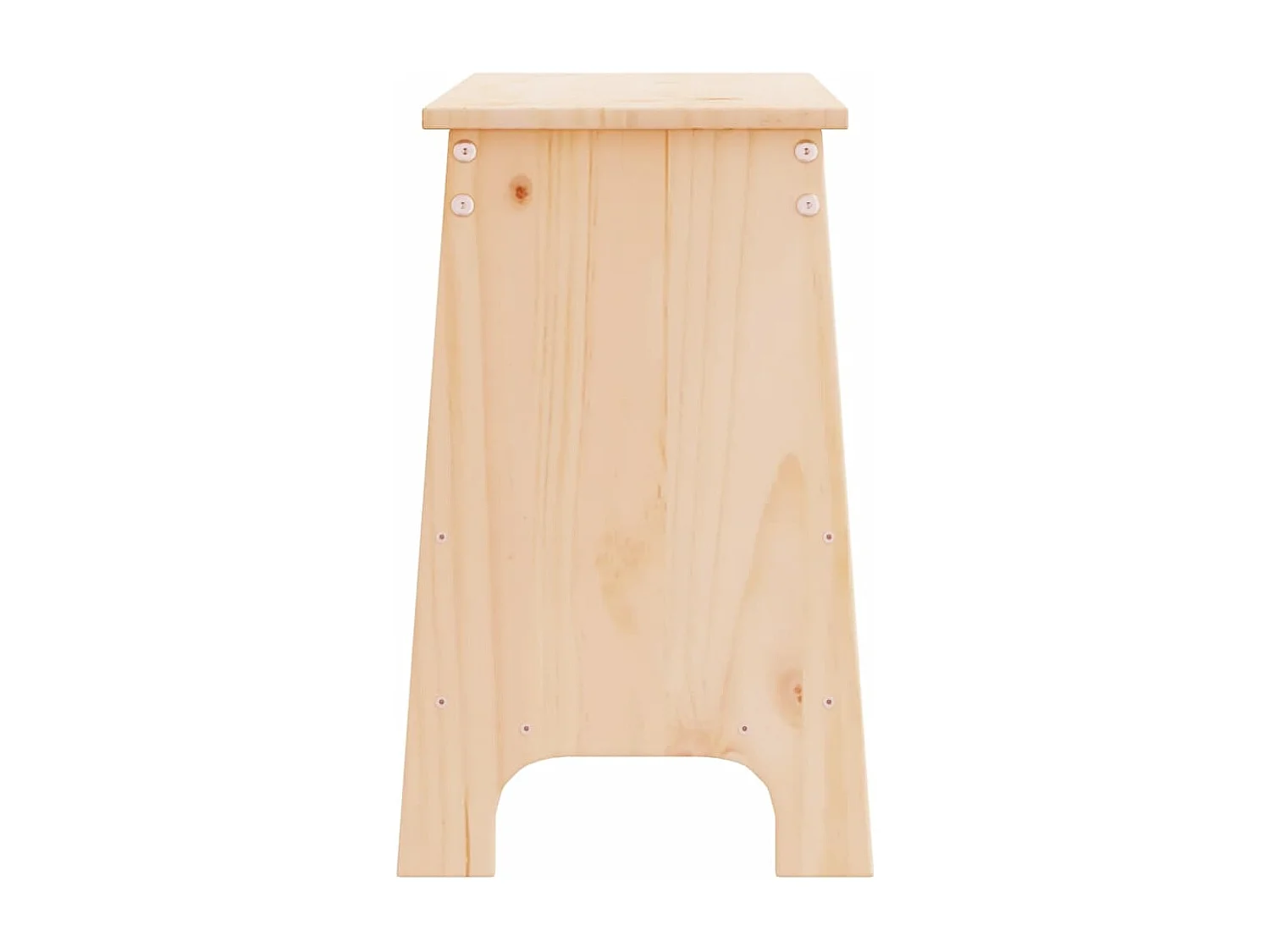 Banc d'entrée 100x28x45 cm bois de pin massif