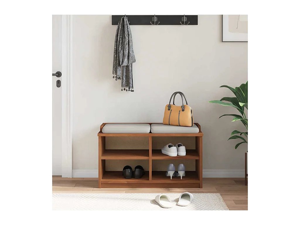 SANDNES Flurbank 87x40x50 cm massives Kiefernholz