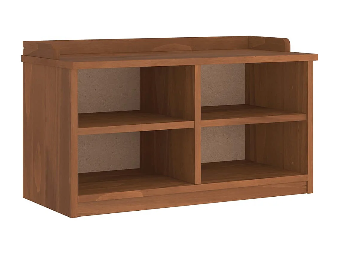 Panca da ingresso SANDNES 87x40x50 cm in legno massello di pino