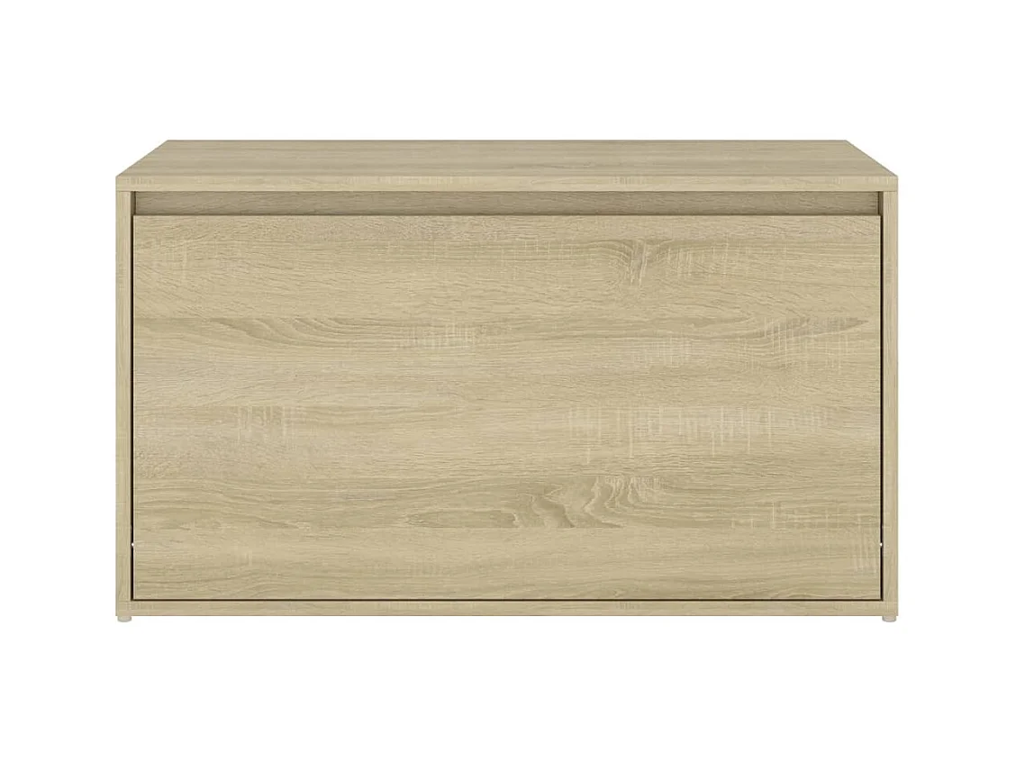 Flurbank 80x40x45 cm Sonoma Eiche Holzwerkstoff