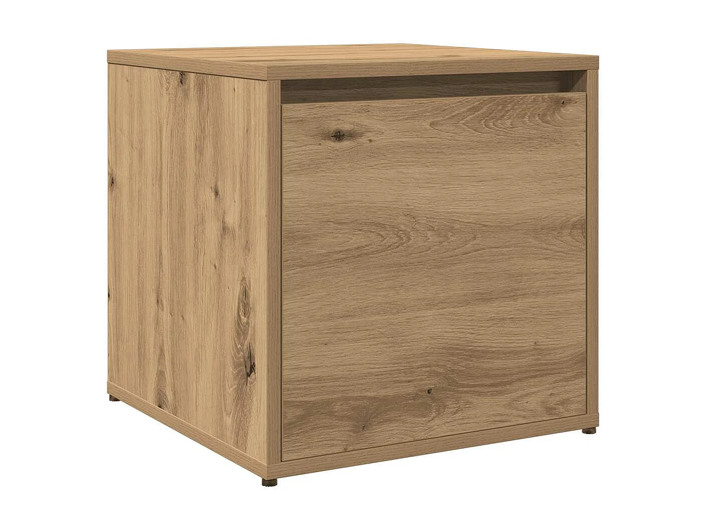 Set di mobili da ingresso in legno di quercia ingegnerizzato fatto a mano